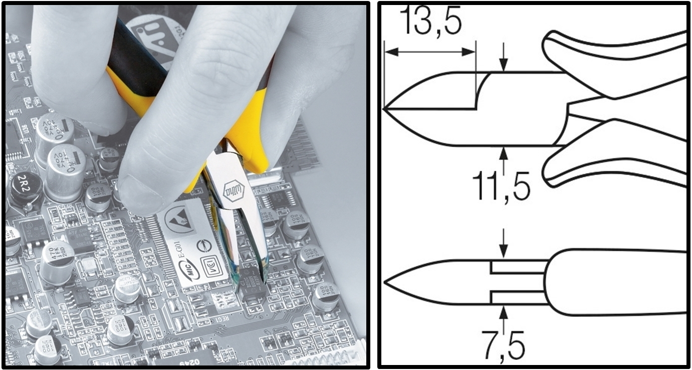 קטר מקצועי אנטי סטטי לאלקטרוניקה WIHA 26832